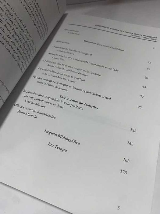 Discursos - estudos de língua e cultura portuguesa