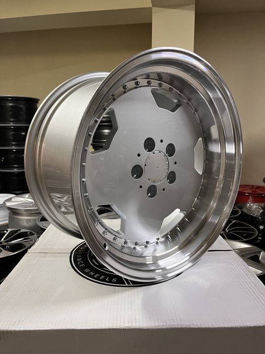 Jantes 17” 5x112 Novas 2+2 estilo Performa 25 AMG Mercedes Monoblock