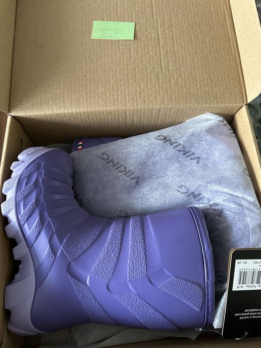 Гумові чоботи, резинові сапоги утеплені 26 розмір