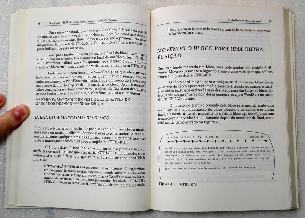 Livro WordStar – Guia do Usuário