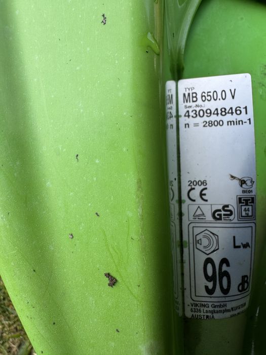 Kosiarka spalinowa viking mb650.0v