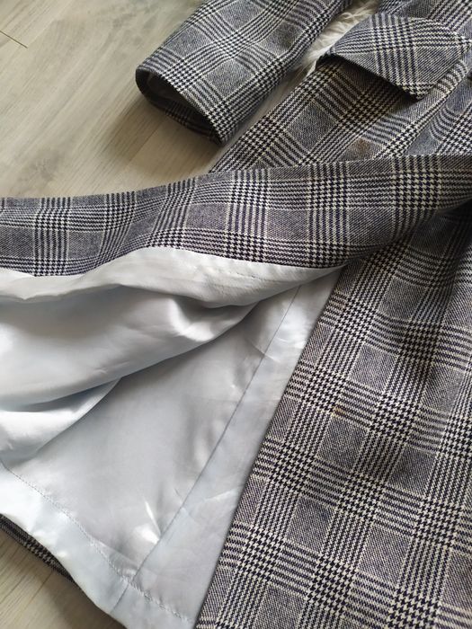 Płaszcz krata 38/40