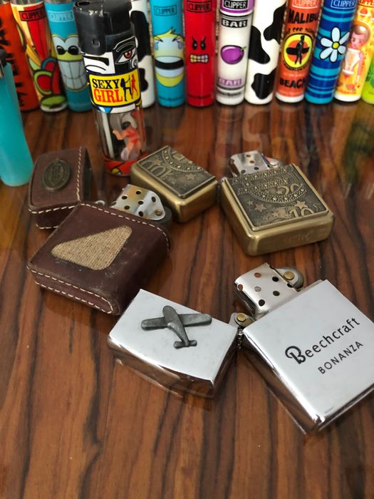 Isqueiros Clipper e outros