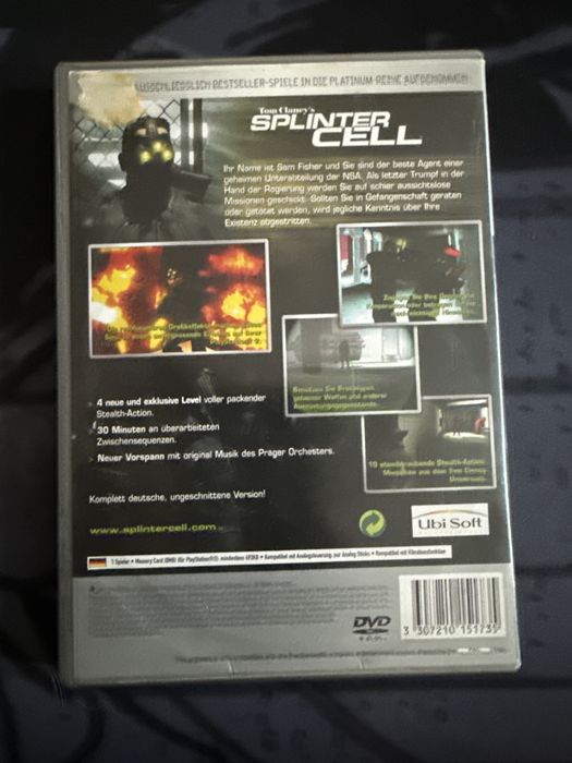 Gra Splinter Cell PS2