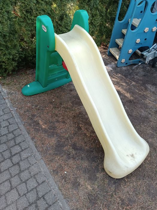 Zjeżdżalnia little tikes plastikowa ślizg ślizgawka skladana