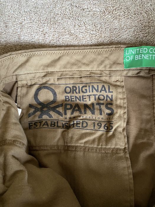 Штани чіноси slim fit Benetton W32/48/М