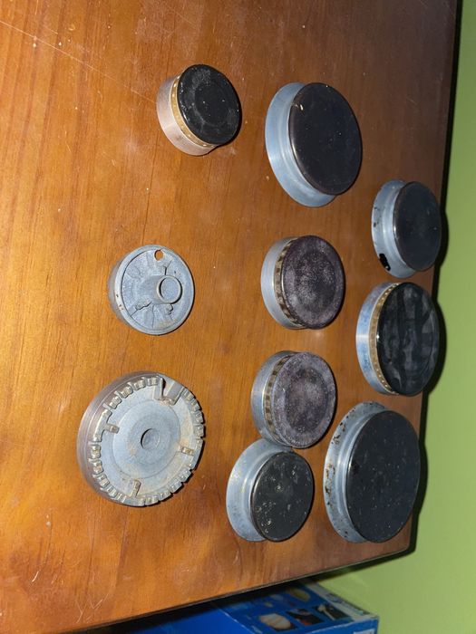 Espalhadores e tampas fogão