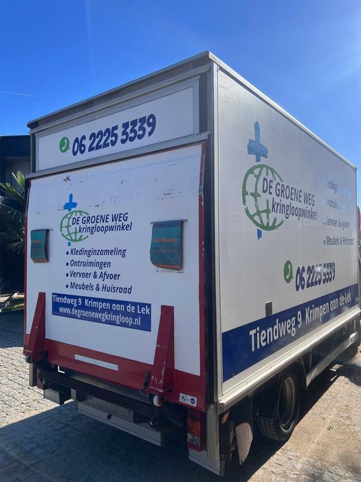 Contentor com plataforma