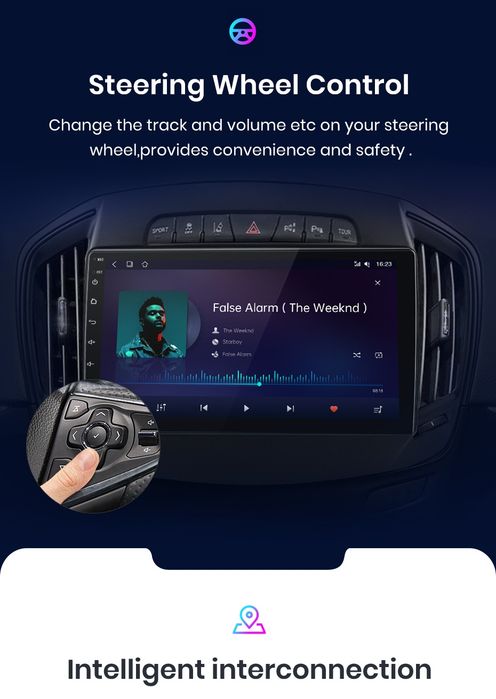 Rádio android OPEL Insignia 2013-17 Carplay GPS wifi 2/32GB BT novo