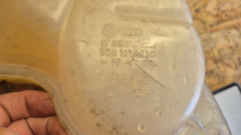 AUDI A4 B5/A6/PASSAT B5 ETC - Vaso de Expansão Original 8D0121,403C