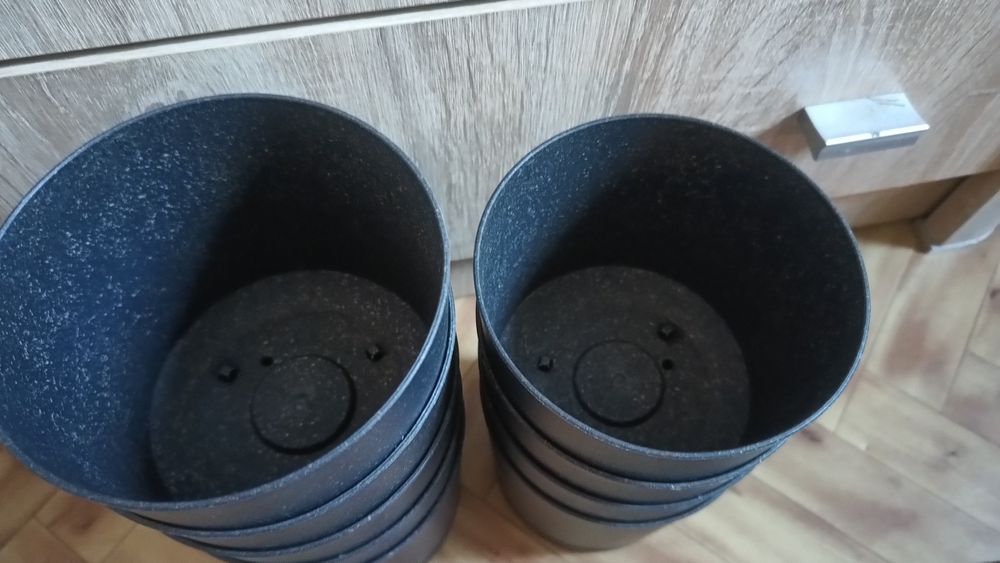 Doniczki form oraz prosperplast 13 cm jak nowe