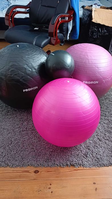 4x piłka gimnastyczna proiron - 55 cm