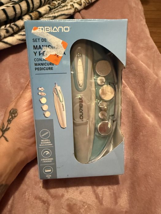 Conjunto manicure e pedicure