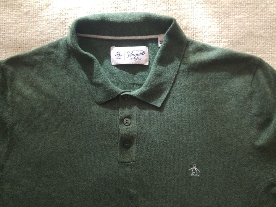 Polo męskie bawełniane Penguin