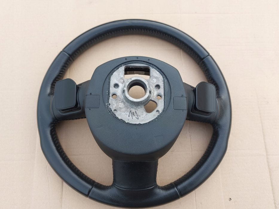kierownica multifunkcja skóra łopatki seat exeo 3r0419091d
