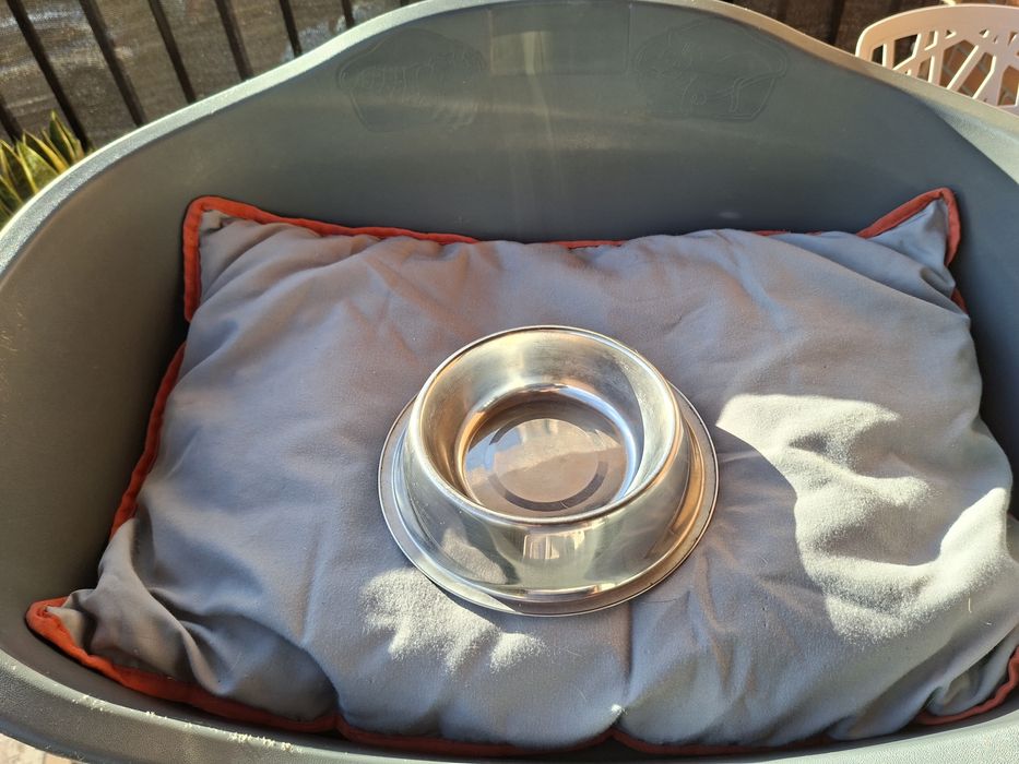 Cama para cão e sua fofa almofada