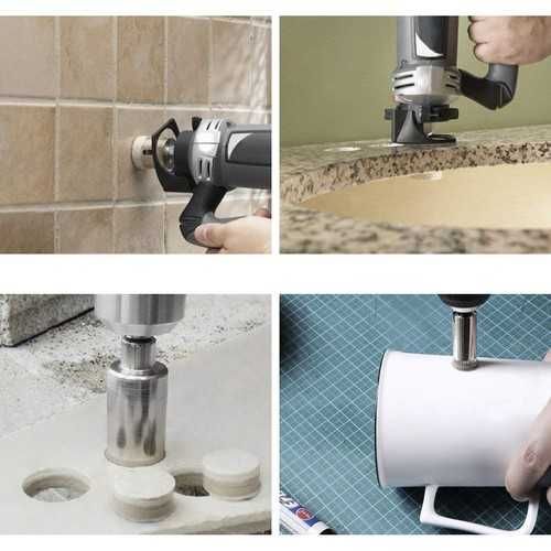 Otwornice diamentowe- zestaw 10szt.