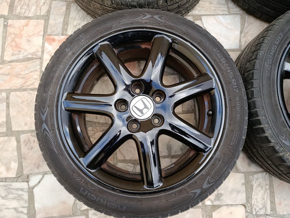 Jantes Especiais 17 5x114.3 C/Pneus Honda Civic EP FN FK EU