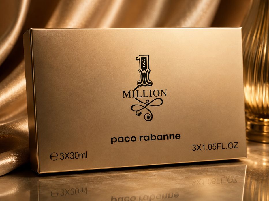 Perfume paco Rabanne 1 Million 3x30 ml – selado