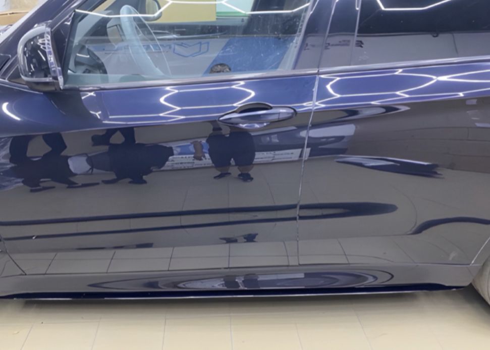 Лезвия под пороги M-Perfomance BMW X5 F15 2шт. черный глянец бмв ф