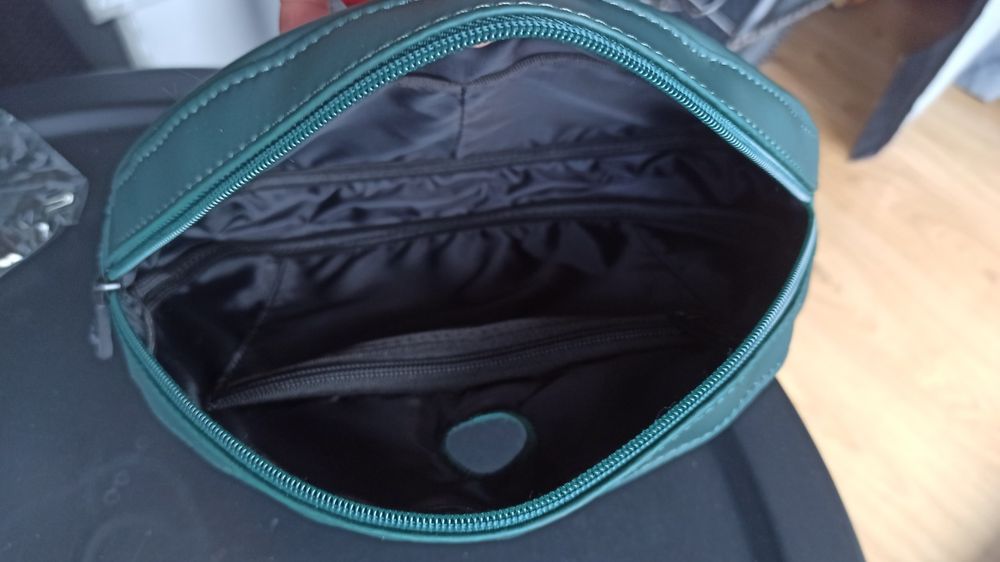 NOWY Organizer Obag moon light plus zaczepy butelkowa zieleń