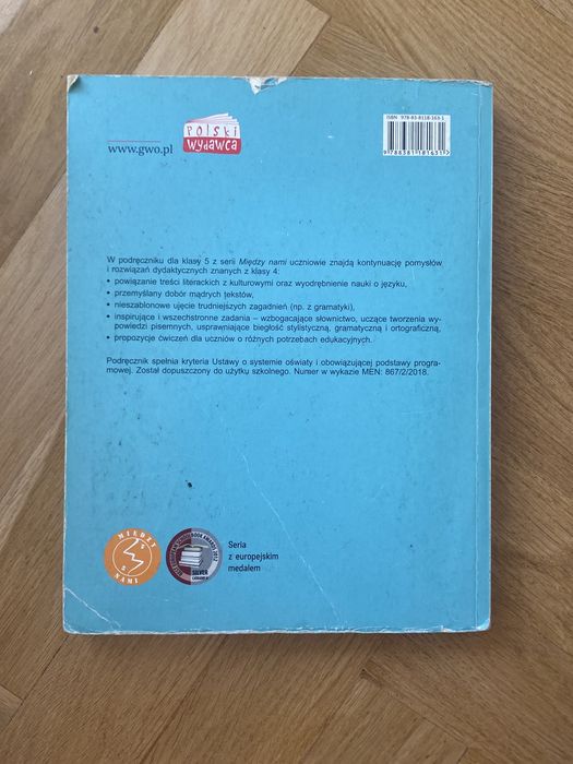 Miedzy Nami , Jezyk Polski 5 PODRECZNIK GWO