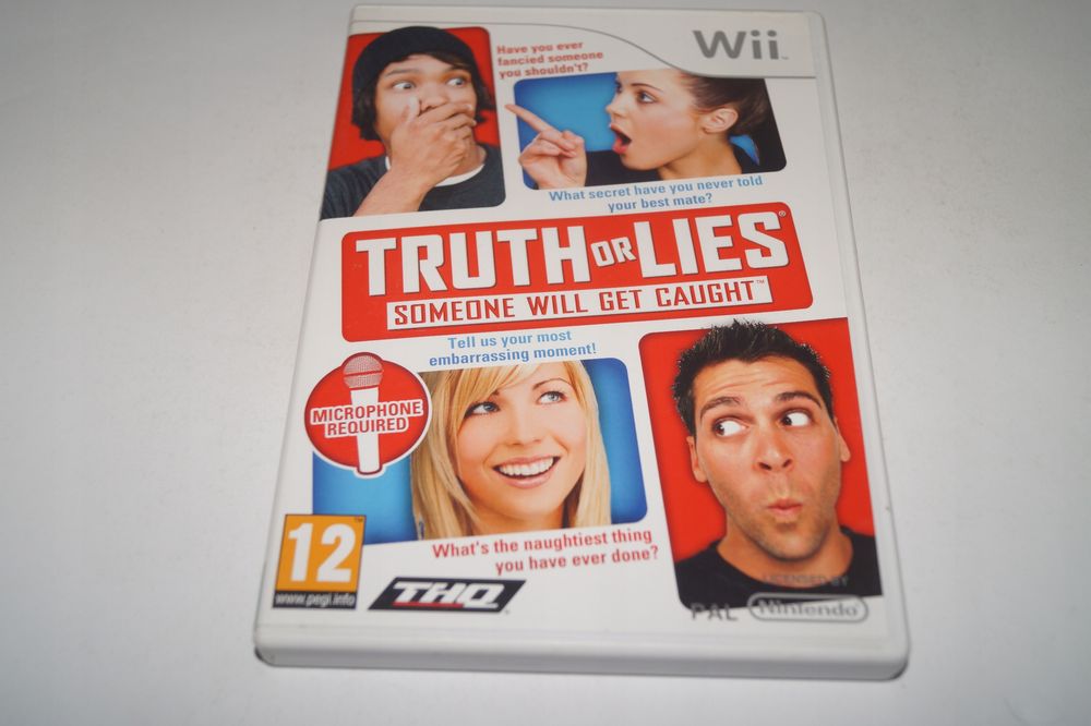 Truth Or Lies Nintendo Wii