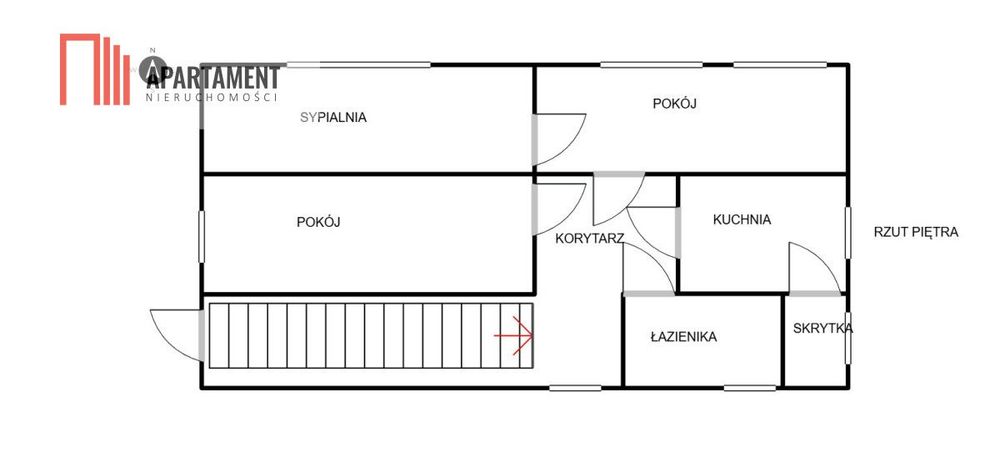 Dom z dwoma mieszkaniami i ogrodem – Mrocza