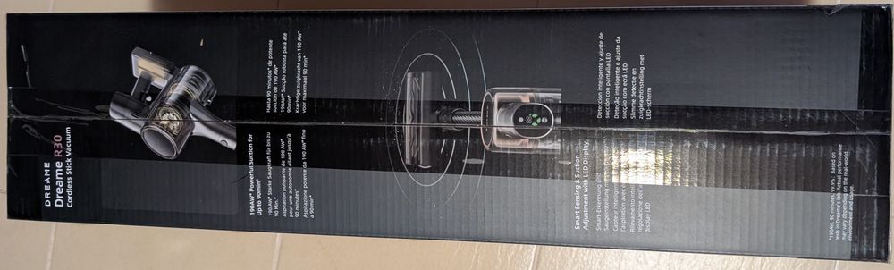 Aspirador Vertical Dreame R30 (Novo / Selado na Caixa)