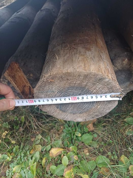 Бродам брус 100х100 2.5 м також кругляк 200-150 мм діаметр 4 метровий