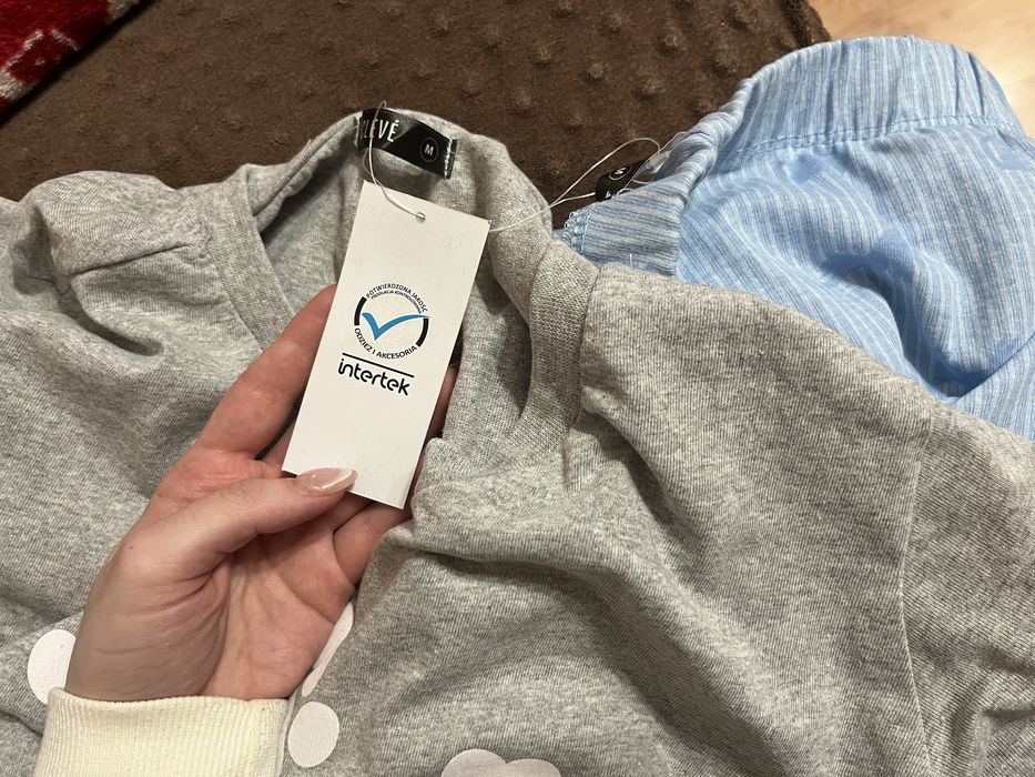 Piżama damska CLEVE – 100% bawełna | Nowa