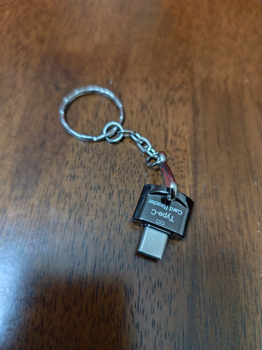 Mini TF/SD Card Reader with Keychain64283908188289122