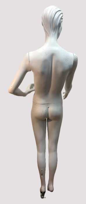 Manequins antigos femeninos,  tamanho adulto com base