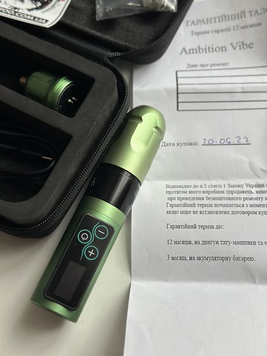 Тату машинка AMBITION VIBE Green