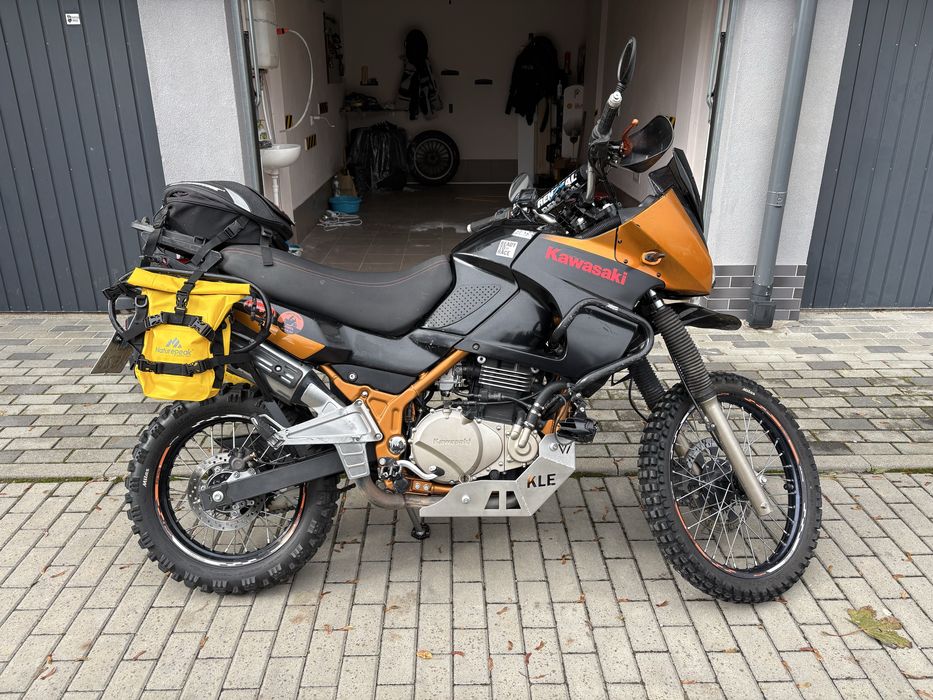 Kawasaki KLE 500, rok 2005 mocno doinwestowane w świetnym stanie