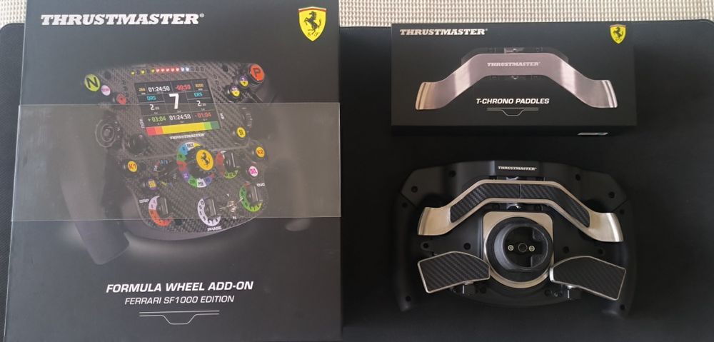 Volante F1 Thrustmaster SF1000 WiFi + T-Chrono
