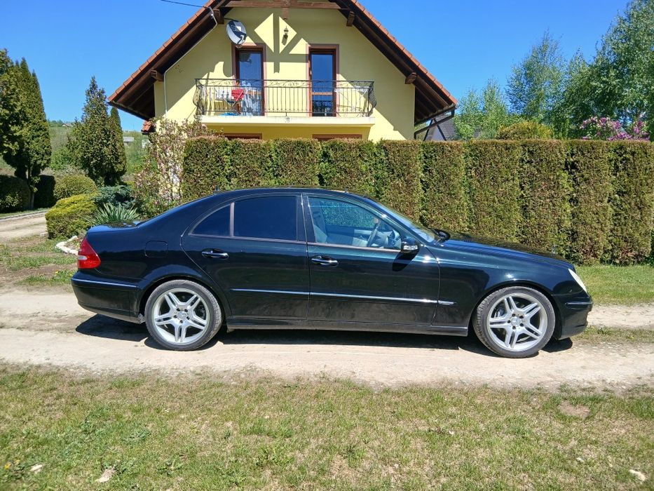 Mercedes w211 po remoncie airmatic