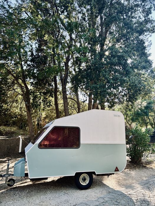 Caravana Pluma  vintage renovada