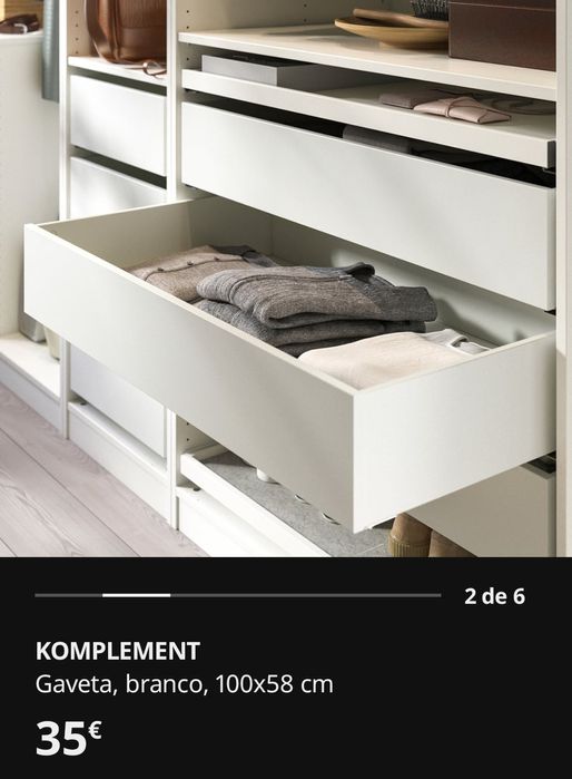 Gavetas komplement ikea