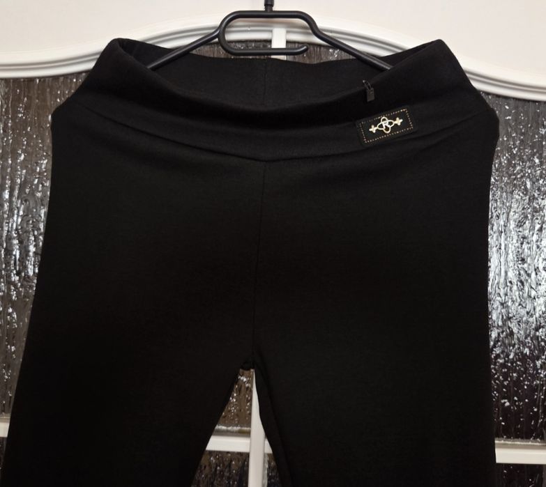 Legginsy Damskie Czarne S/M 28