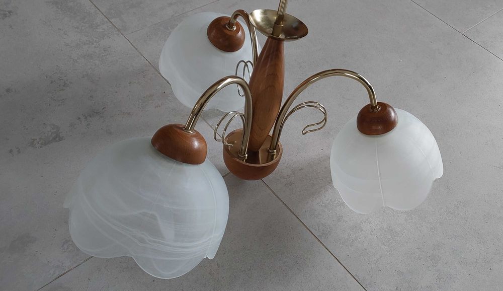 Elegancki żyrandol do salonu