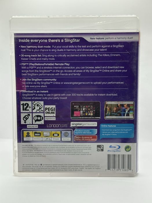 [ENG CIB]Unikat! - Media/Press Kit Singstar Vol. 2 Wydanie Prasowe PS3