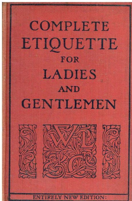 3566 - Livros sobre Etiqueta 1 (Vários)