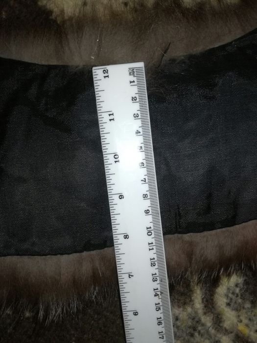 Воротник чернобурка