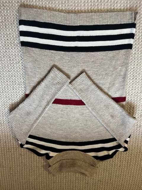 Damski sweter w paski