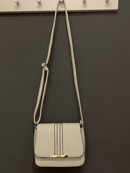 Carteira tiracolo branca