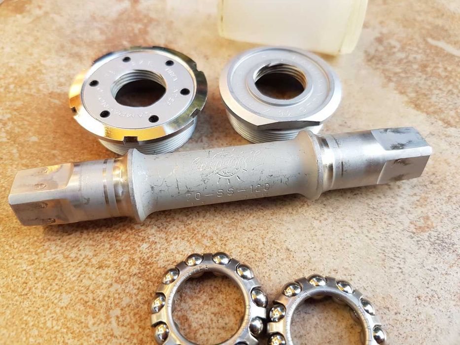 wkład suport Campagnolo RECORD, 115.5mm, Italy, vintage