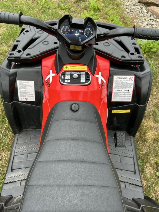 Quad na akumulator XT-SPEED 4X4 24 Mocny 4x80Watt czerwony