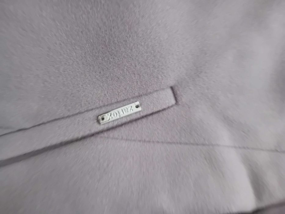 Płaszcz z futerkiem odpinanym