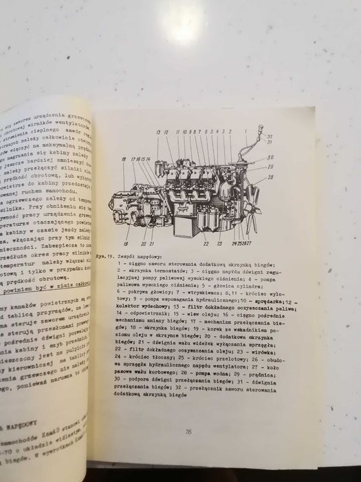 KAMAZ 5320 i jego odmiany - instrukcja eksploatacji oryginał z PRL u
